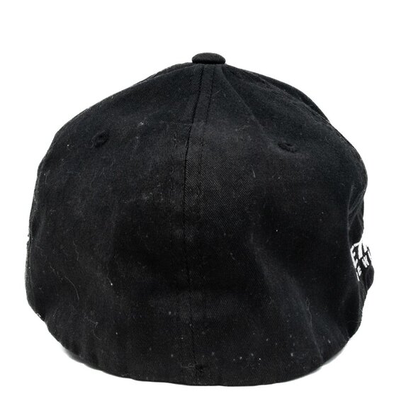 Papas & Beer 36 Flexfit Cap L-XL By Yupoong Black Cotton Spandex - Picture 4 of 7